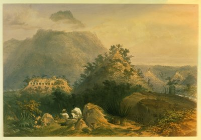 Vues des monuments anciens de Palenque, illustration de 